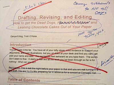revising vs editing